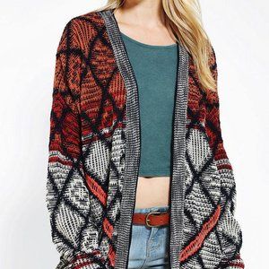 UO Staring At Stars Open-Front Cardigan